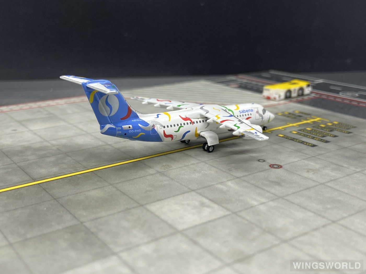 Jet-X 1:400 JX319 Sabena 比利时航空 BAe 146 OO-DWD