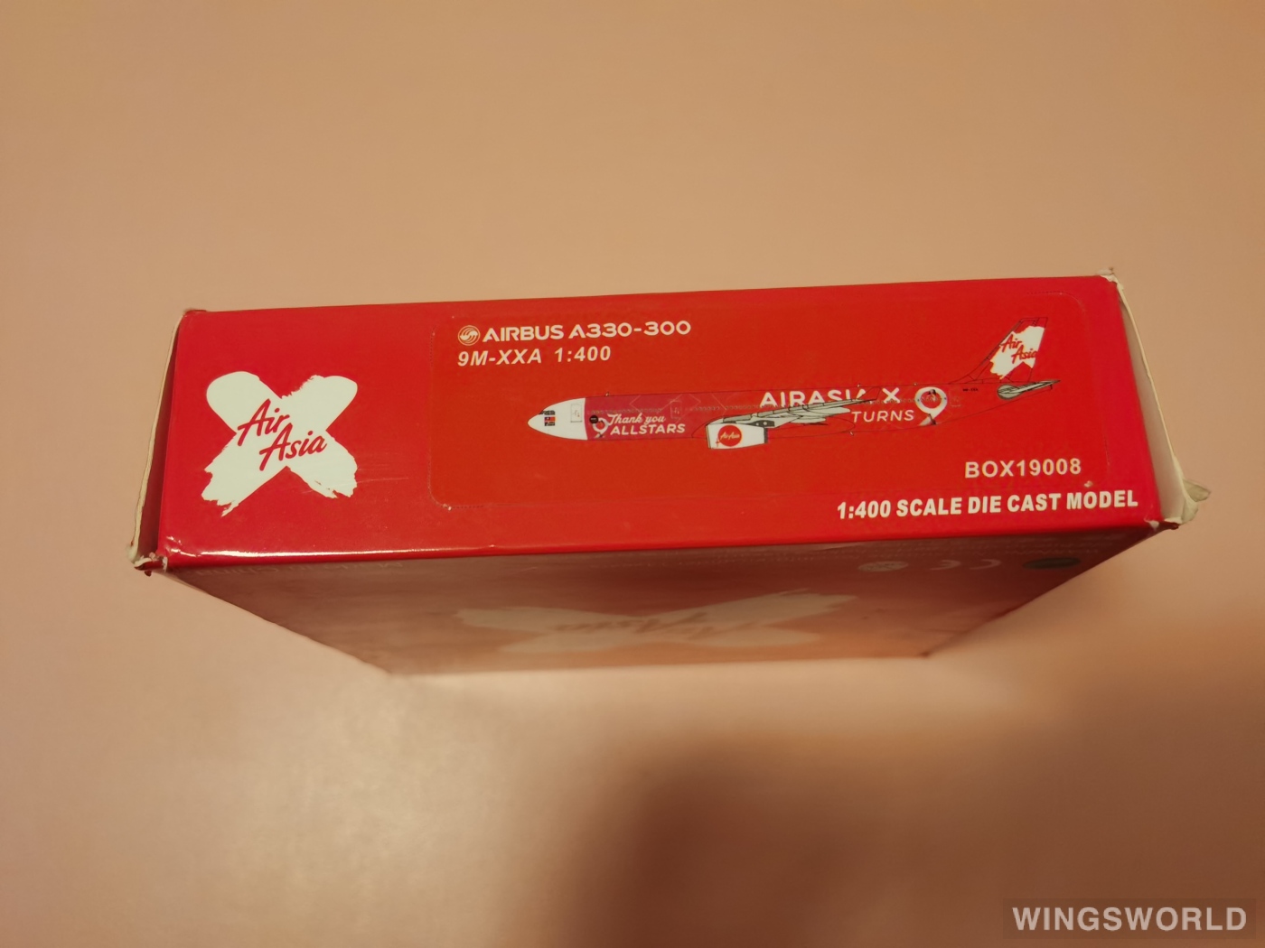 Pandamodel 1:400 BOX19008 AirAsia 亚洲航空 Airbus A330-300 9M-XXA