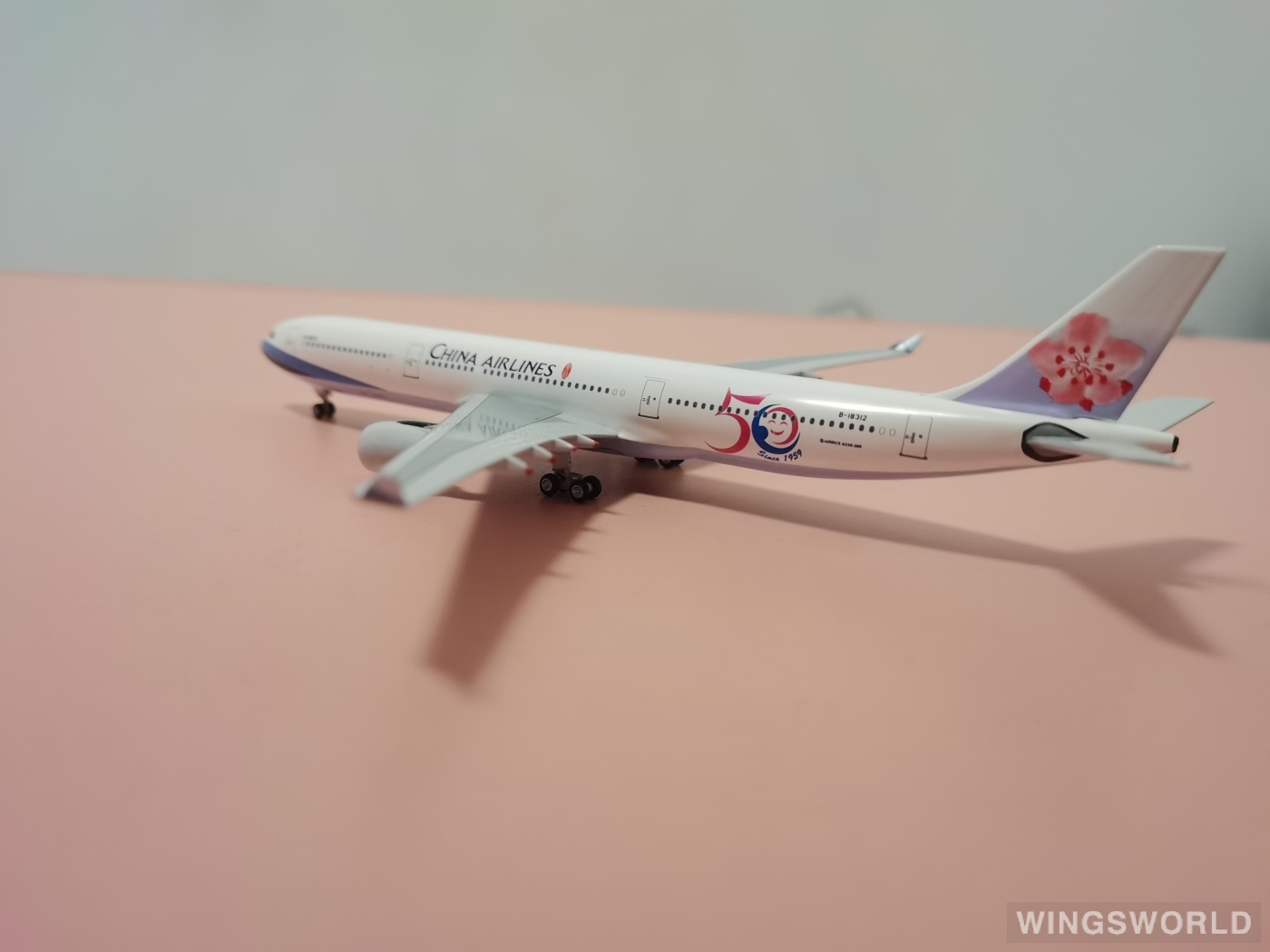 AeroClassics 1:400 AC4B18312 China Airlines 中华航空 Airbus A330-300 B-18312