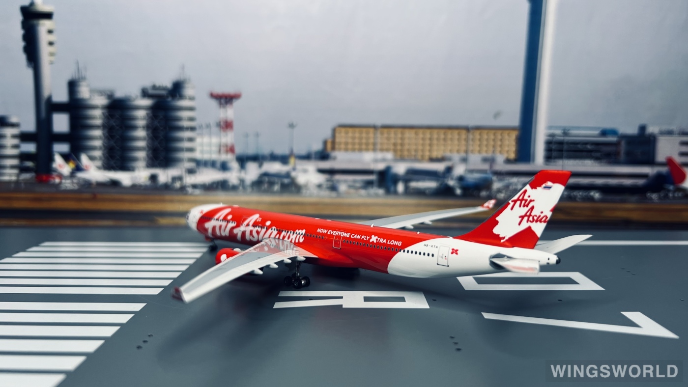 Phoenix 1:400 PH11006 AirAsia 亚洲航空 Airbus A330-300 HS-XTA