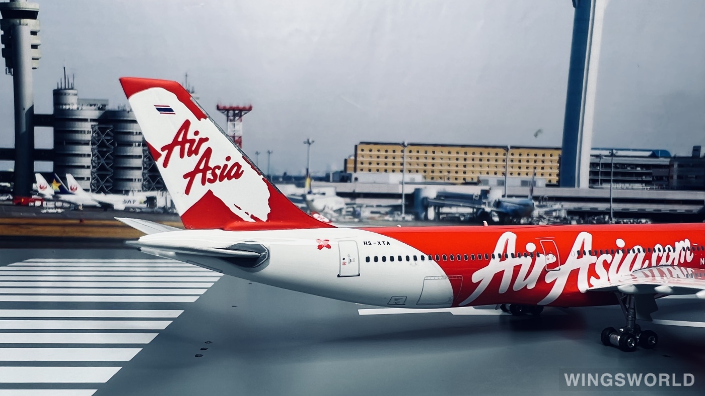 Phoenix 1:400 PH11006 AirAsia 亚洲航空 Airbus A330-300 HS-XTA
