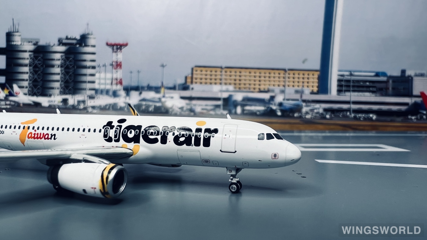 Phoenix 1:400 PH11038 Tigerair 欣丰虎航 Airbus A320 B-50001
