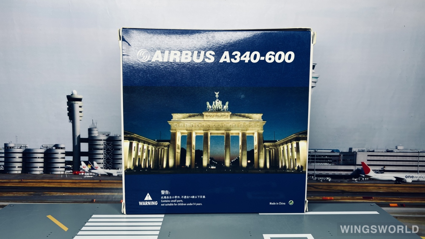 Phoenix 1:400 PH4DAIHF Lufthansa 汉莎航空 Airbus A340-600 D-AIHF
