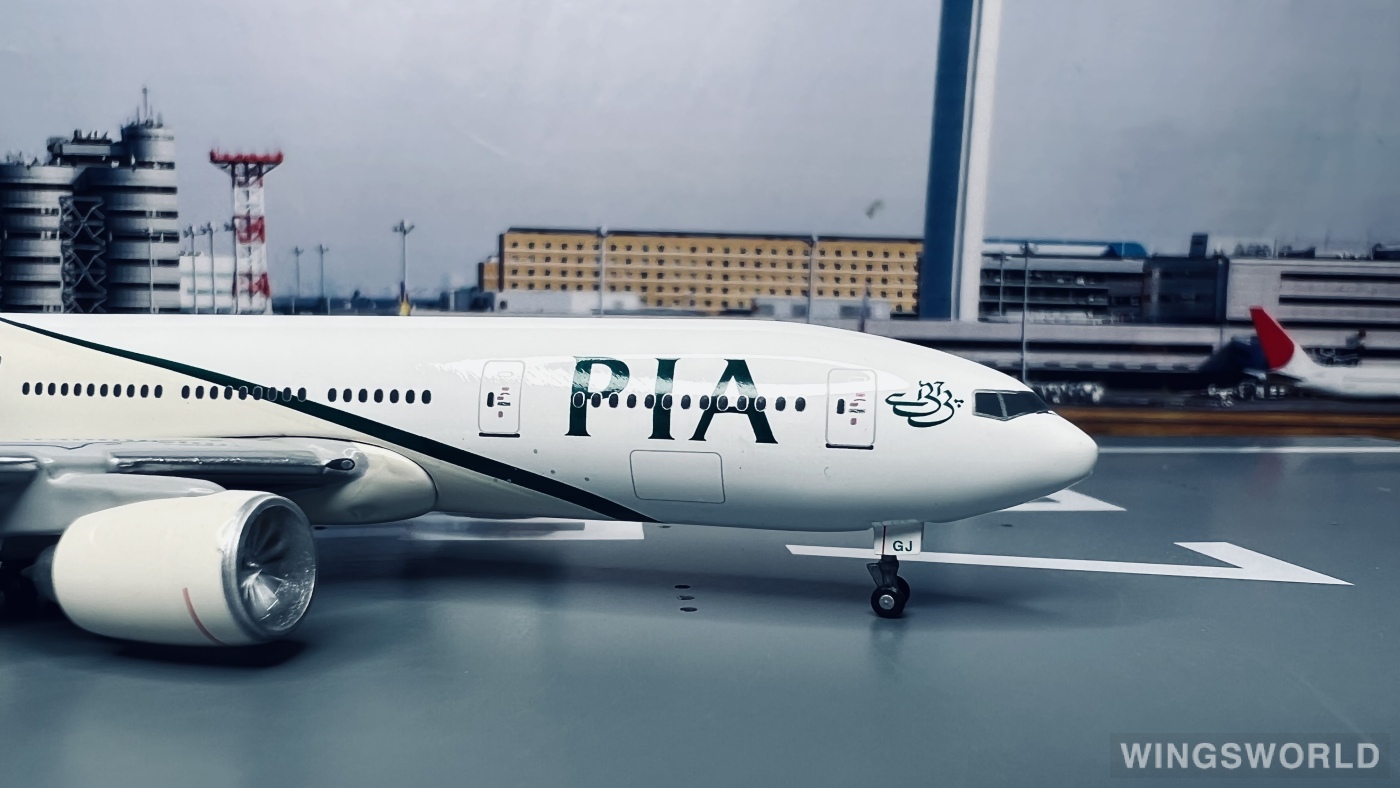 Geminijets 1:400 GJPIA496 PIA 巴基斯坦航空 Boeing 777-200 AP-BGJ