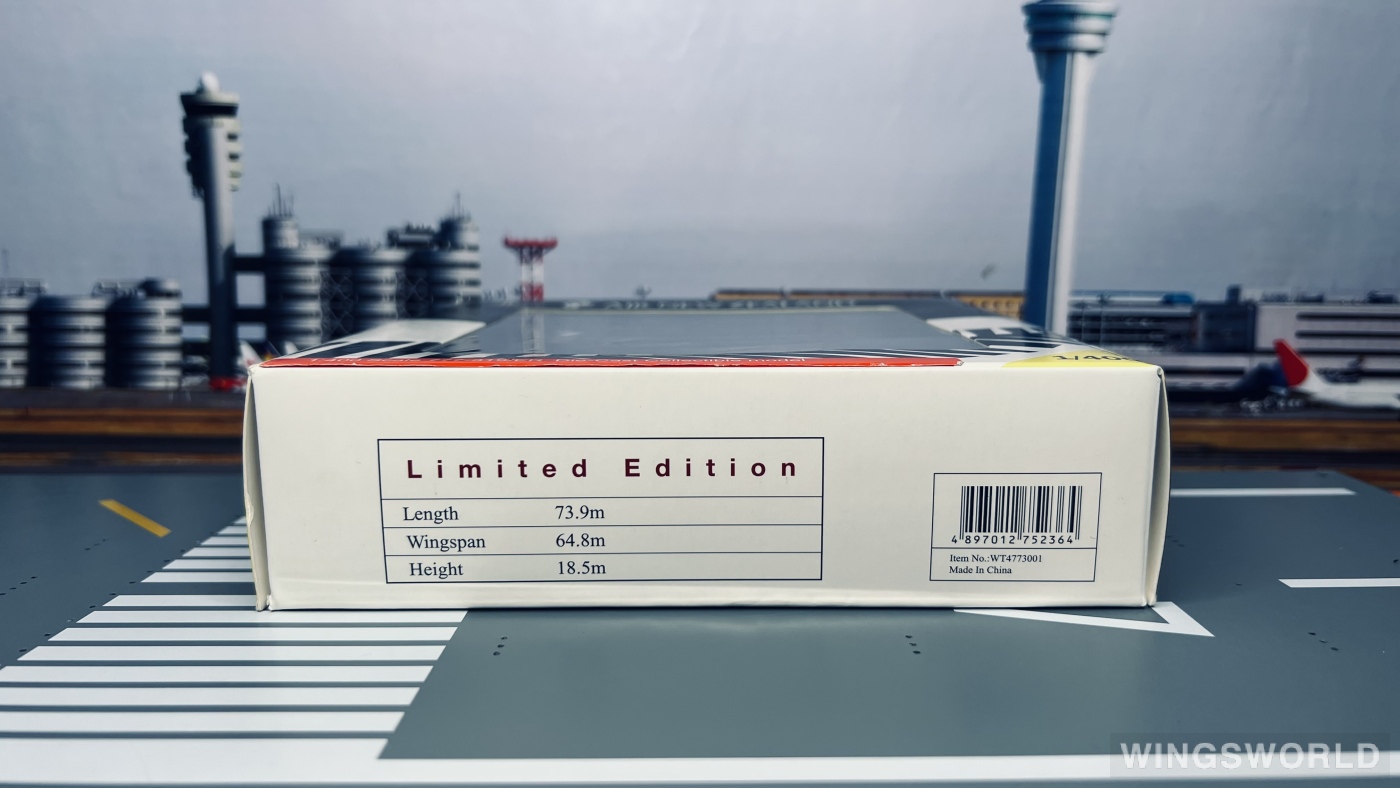 Witty 1:400 WT4773001 Air New Zealand 新西兰航空 Boeing 777-300 ZK-OKQ