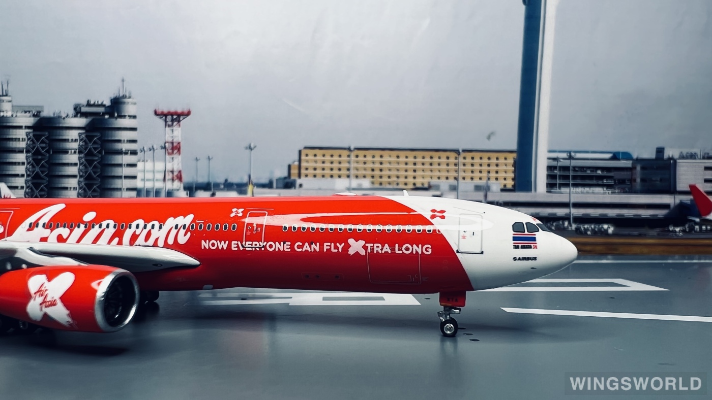 Phoenix 1:400 PH11006 AirAsia 亚洲航空 Airbus A330-300 HS-XTA