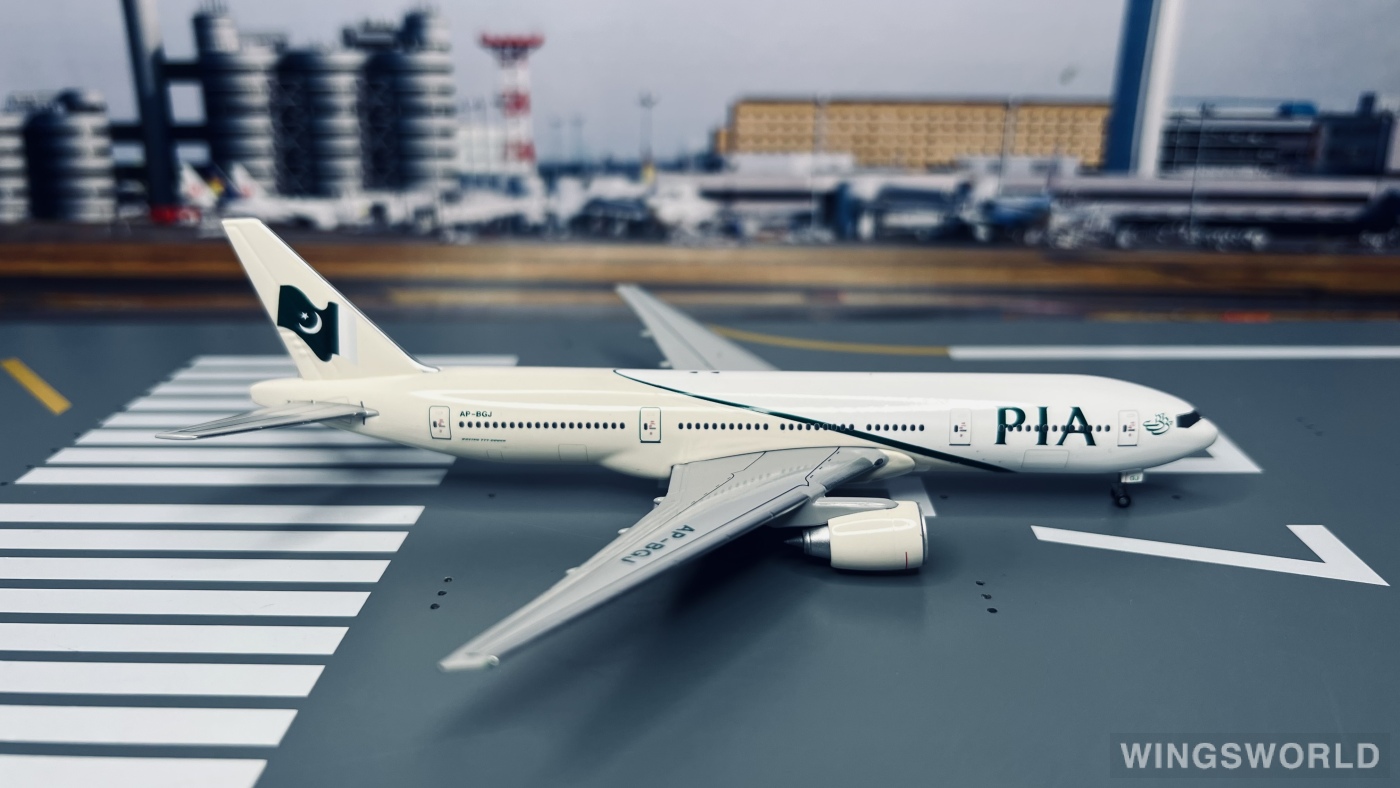Geminijets 1:400 GJPIA496 PIA 巴基斯坦航空 Boeing 777-200 AP-BGJ