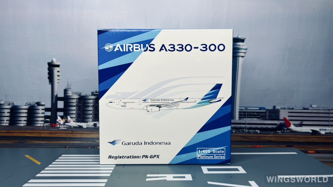 Phoenix 1:400 PH11248 Garuda Indonesia 印度尼西亚鹰航 Airbus A330-300 PK-GPX
