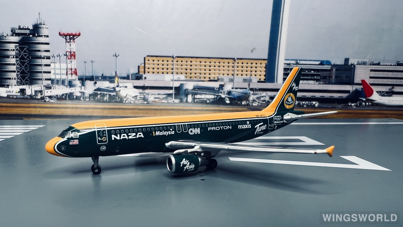 Phoenix 1:400 PH10547 AirAsia 亚洲航空 Airbus A320 9M-AFY