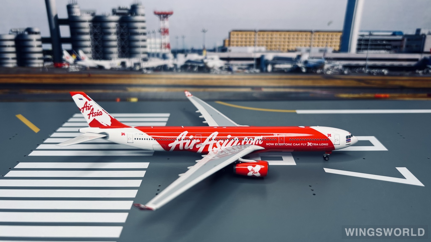 Phoenix 1:400 PH11006 AirAsia 亚洲航空 Airbus A330-300 HS-XTA