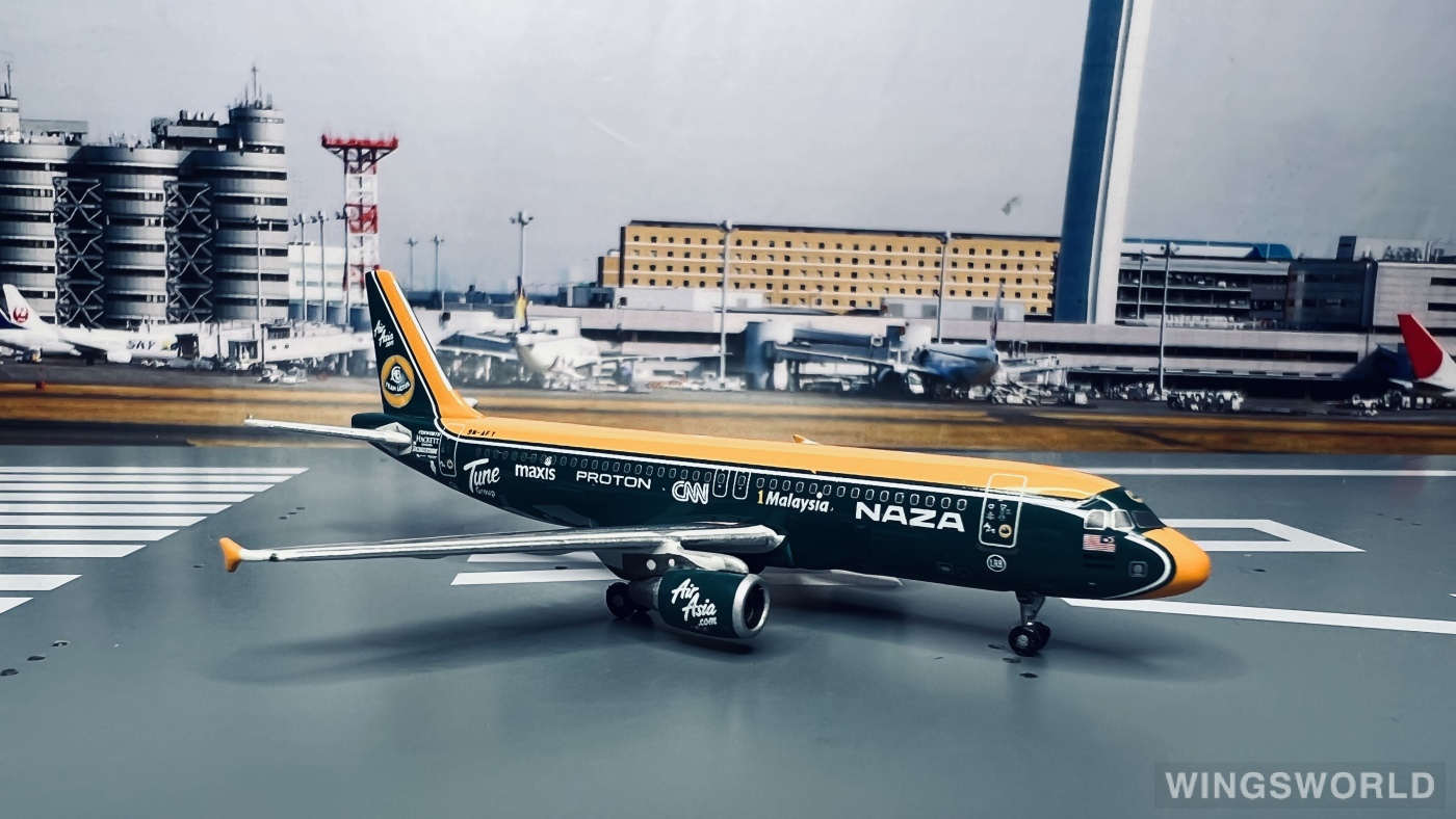 Phoenix 1:400 PH10547 AirAsia 亚洲航空 Airbus A320 9M-AFY