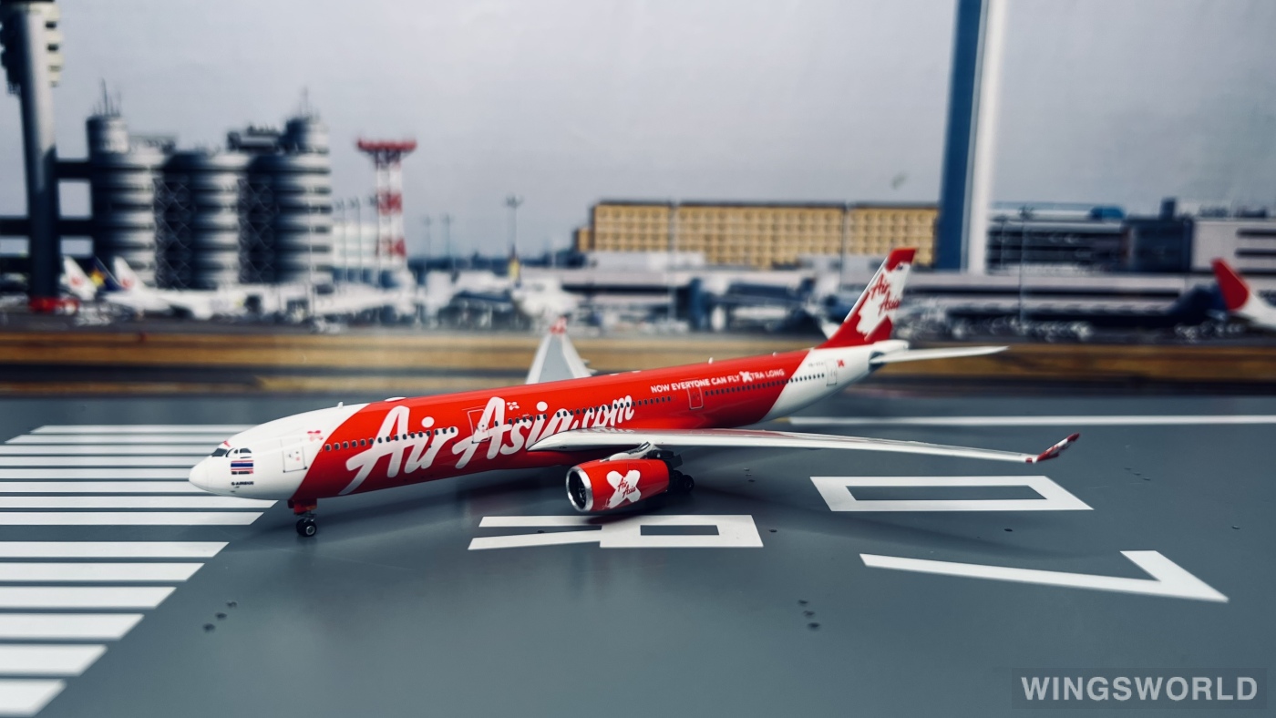 Phoenix 1:400 PH11006 AirAsia 亚洲航空 Airbus A330-300 HS-XTA