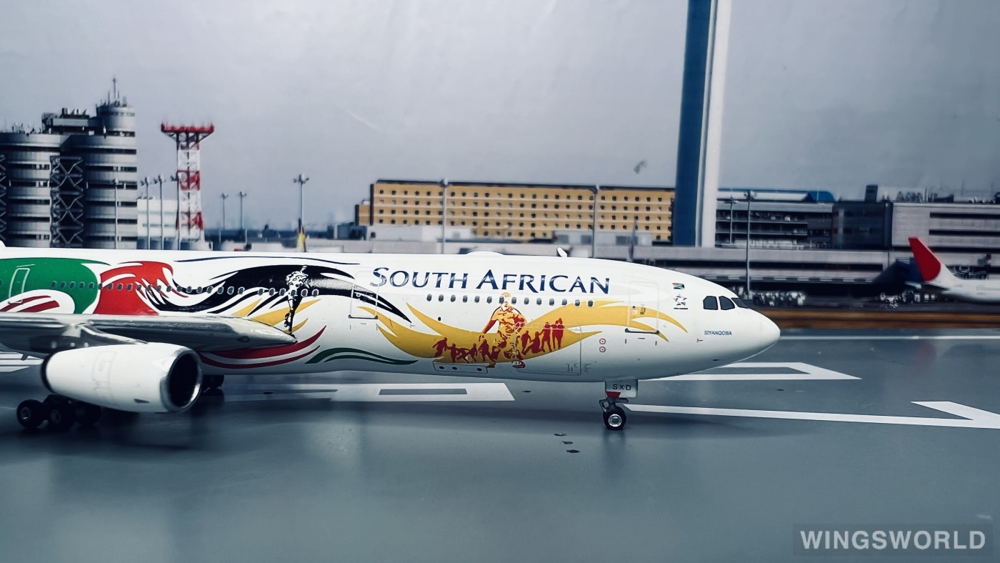 Phoenix 1:400 PH10670 South African Airways 南非航空 Airbus A340-300 ZS-SXD