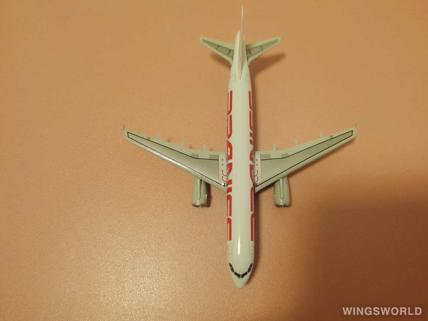 Jet-X 1:400 JX067 Braniff 布兰尼夫国际航空 Airbus A320 N901BN