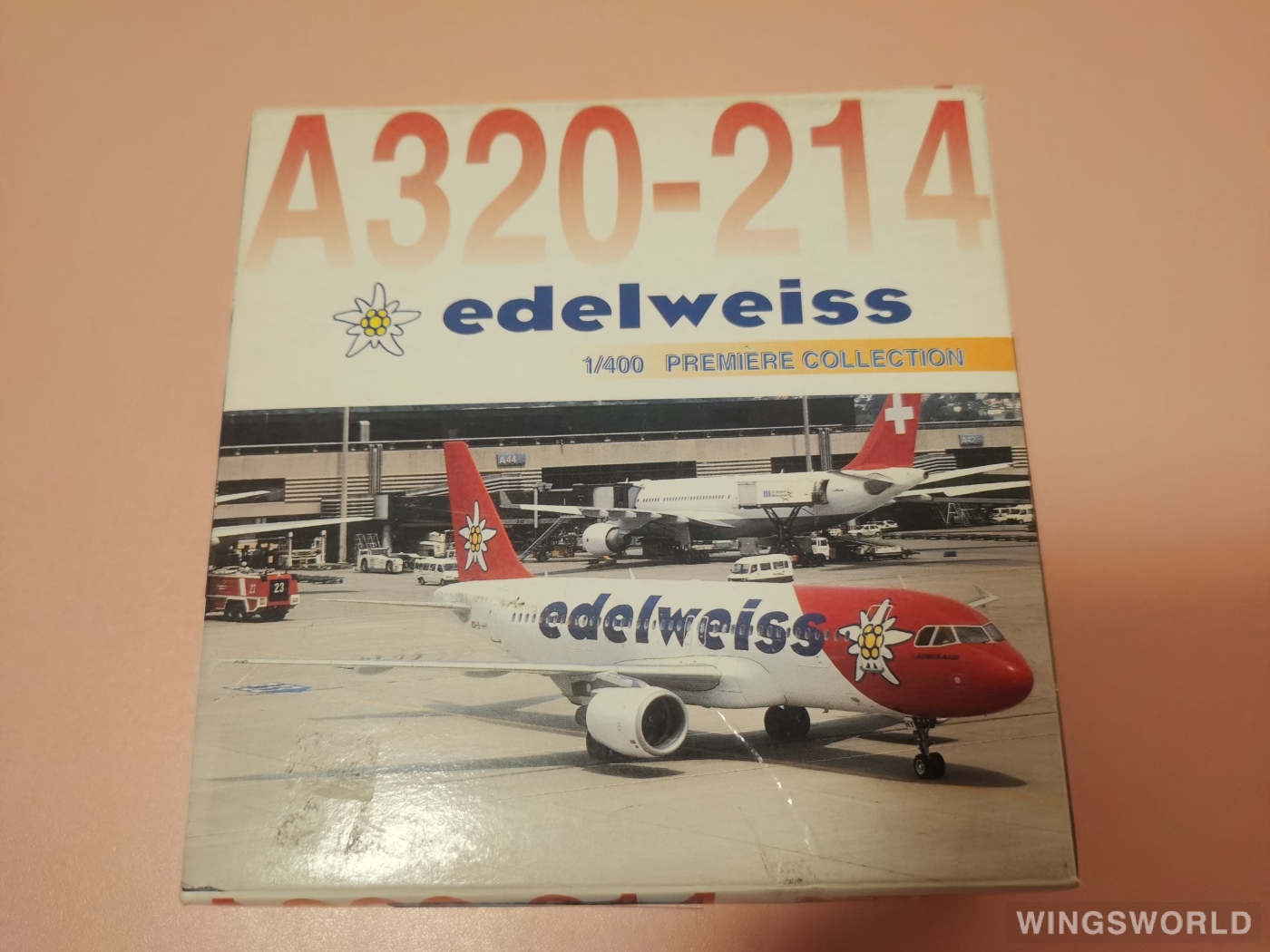 Dragon Models 1:400 55302 Edelweiss Air 雪绒花航空 Airbus A320 HB-IHY