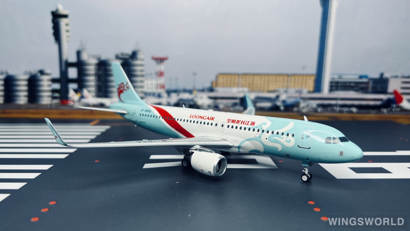 Inflight200 1:200 IFB1866 Loong Air 浙江长龙航空 Airbus A320 B-1866