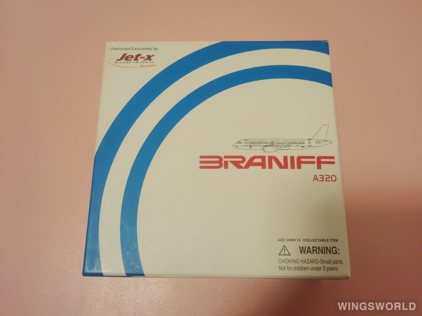 Jet-X 1:400 JX067 Braniff 布兰尼夫国际航空 Airbus A320 N901BN