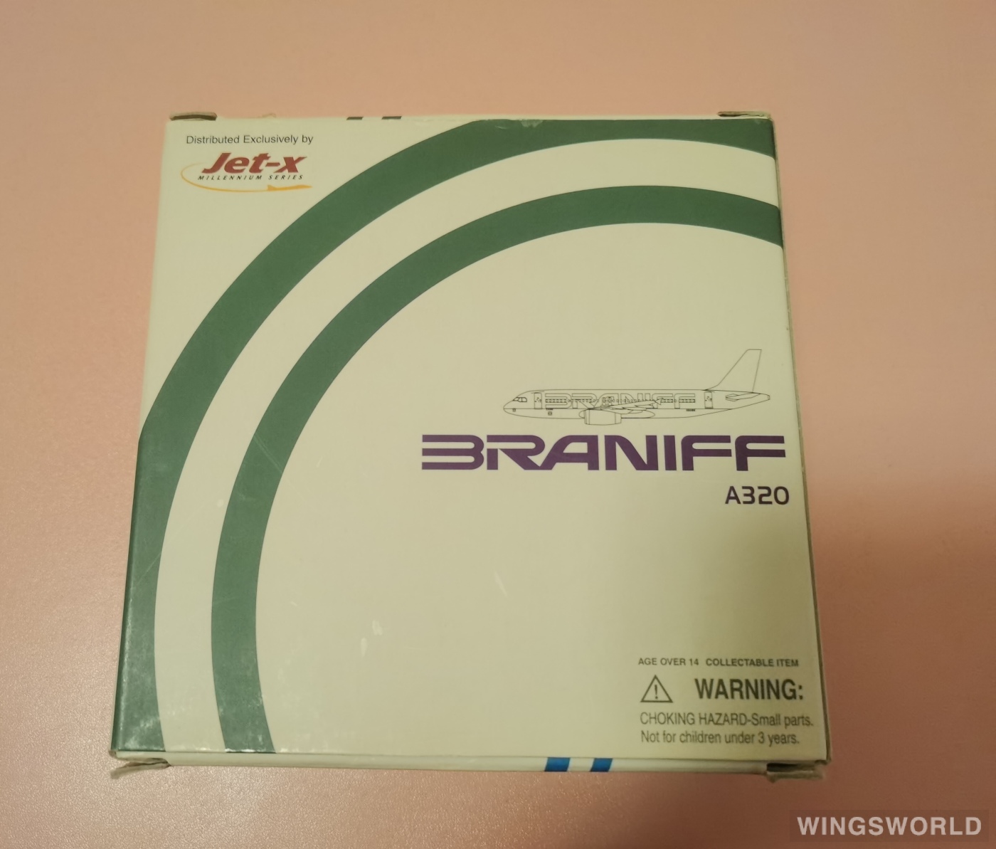 Jet-X 1:400 JXM173 Braniff 布兰尼夫国际航空 Airbus A320 N910GP