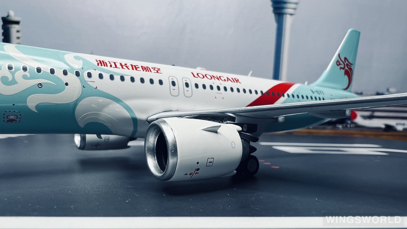 Inflight200 1:200 IFB1077 Loong Air 浙江长龙航空 Airbus A320neo B-1077