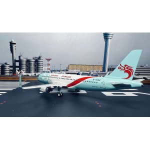 Loong Air 浙江长龙航空 Airbus A320 B-1866 官方礼盒 IFB1866 Inflight200 1:200