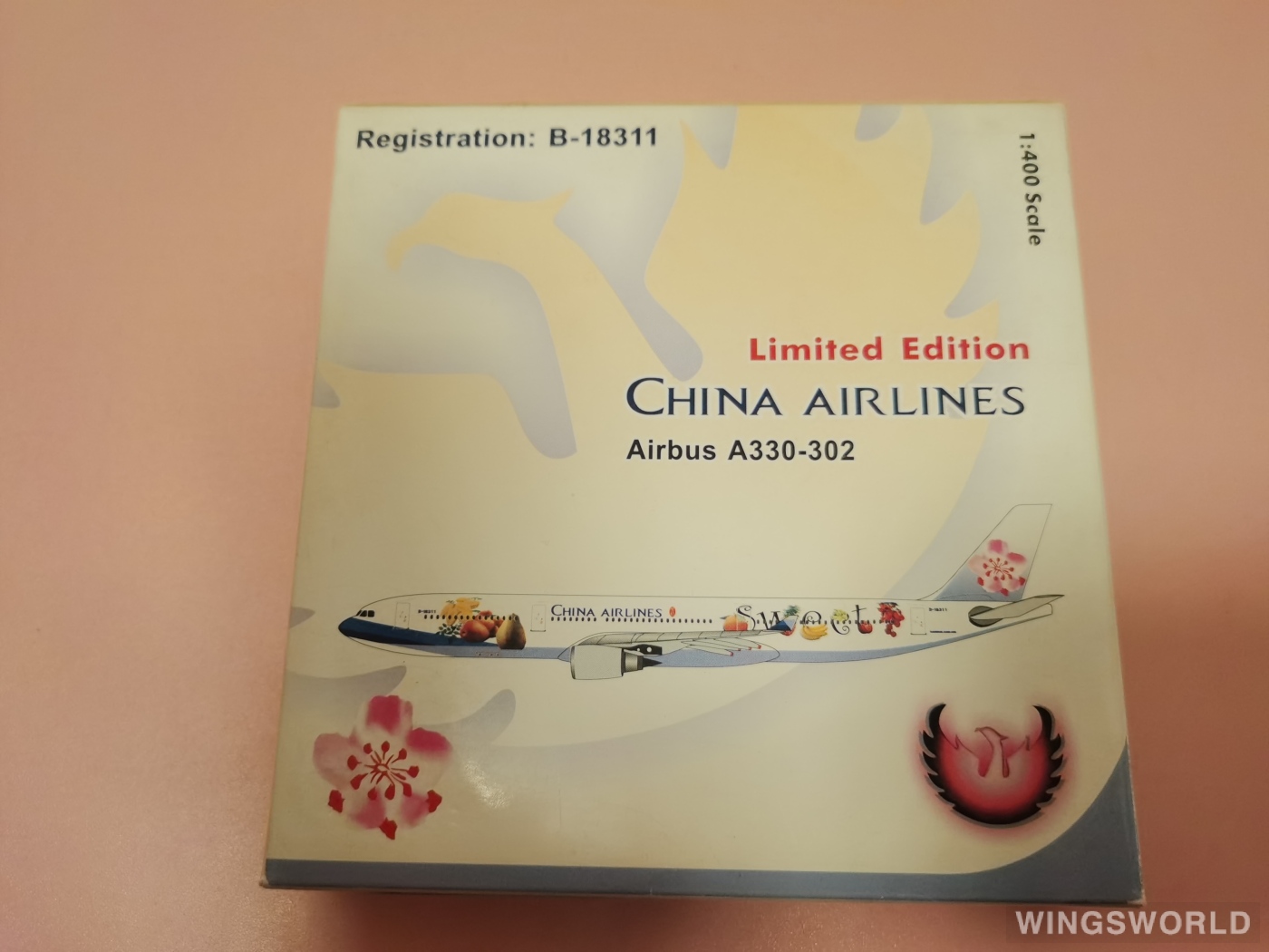 Phoenix 1:400 PH10129 China Airlines 中华航空 Airbus A330-300 B-18311
