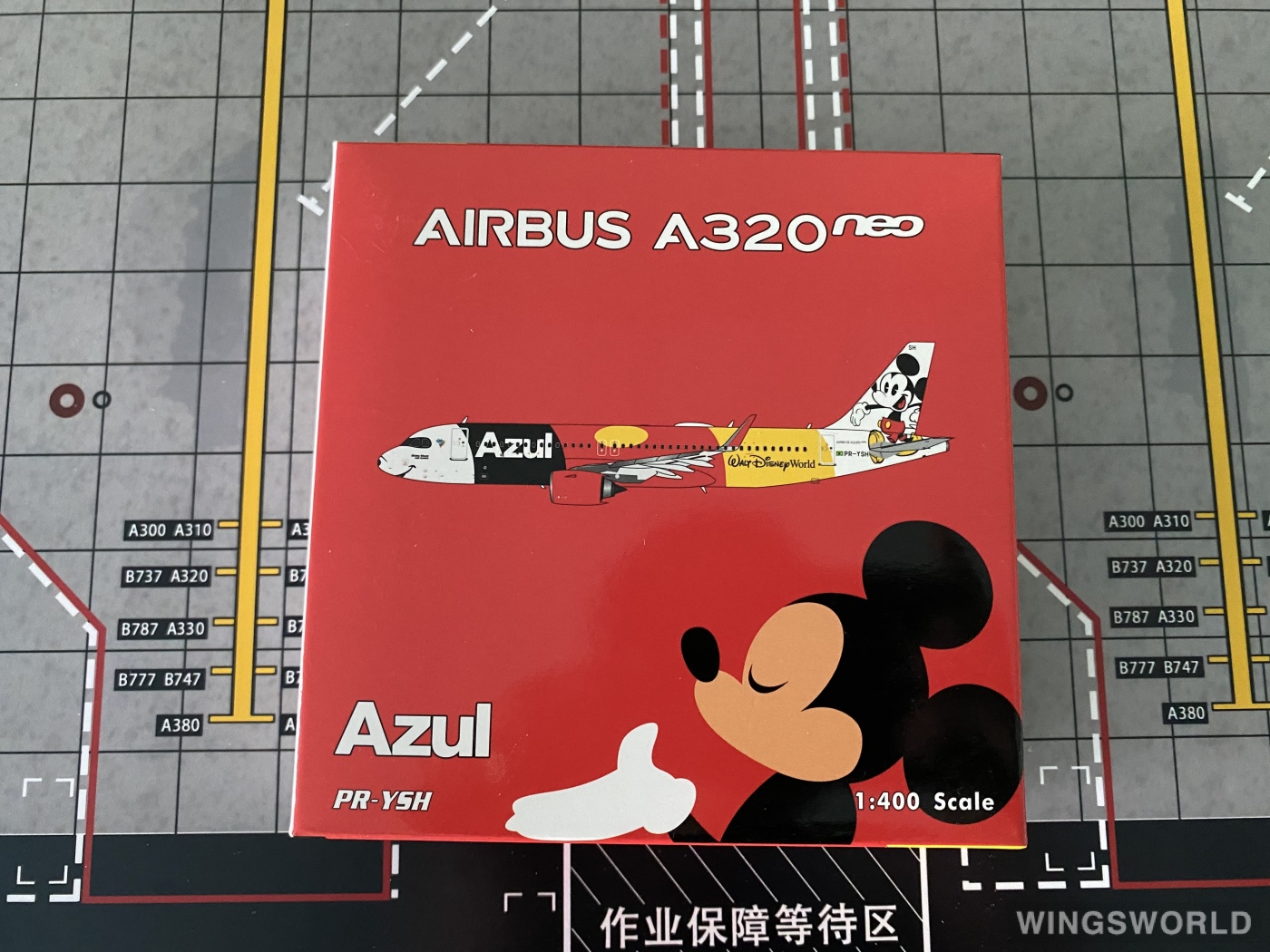 Phoenix 1:400 PH04433 Azul 蓝色巴西航空 Airbus A320neo PR-YSH