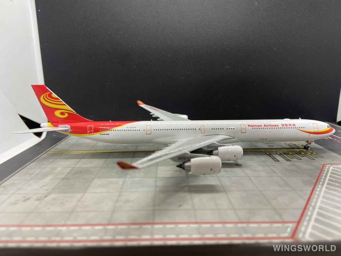 Phoenix 1:400 PH11223 Hainan Airlines 海南航空 Airbus A340-600 B-6508