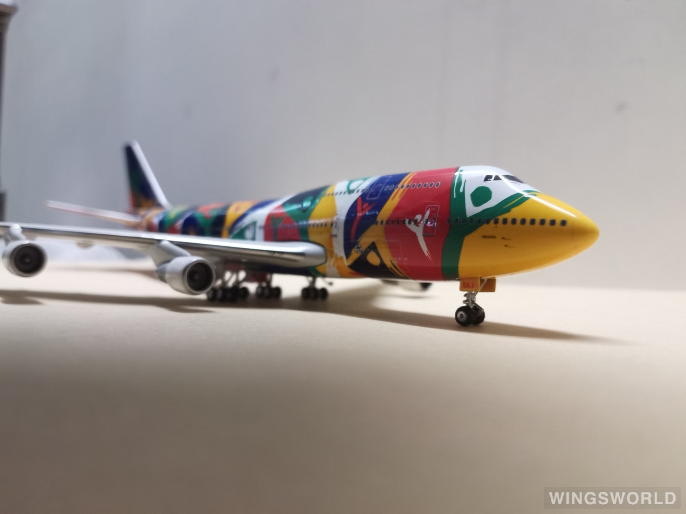 Phoenix 1:400 PH10376 South African Airways 南非航空 Boeing 747-300 ZS-SAJ