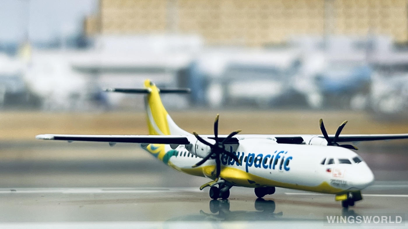 Geminijets 1:400 CEB4A72 Cebu Pacific Air 宿务太平洋航空 ATR 72 RP-C7280