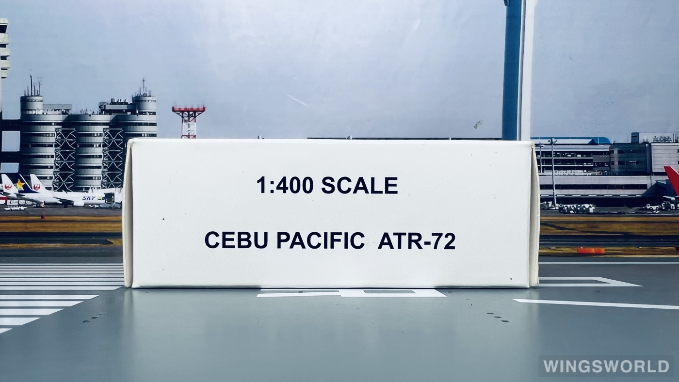 Geminijets 1:400 GJ4PRC7255 Cebu Pacific Air 宿务太平洋航空 ATR 72 RP-C7255
