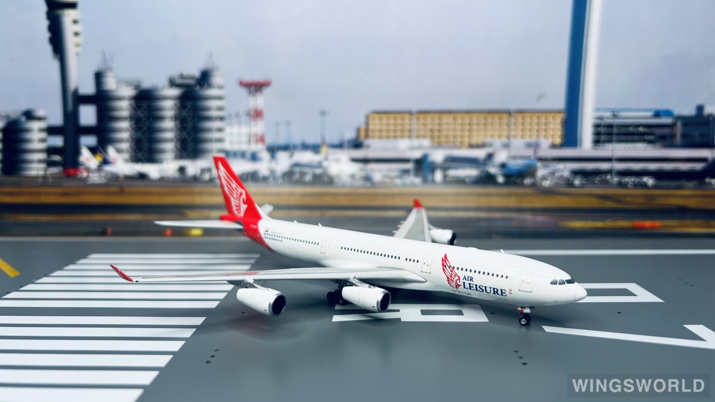 Phoenix 1:400 PH11410 Air Leisure 悠闲风行航空 Airbus A340-200 SU-GBO