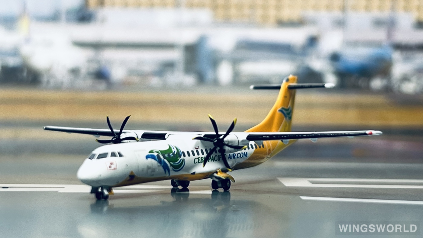 Geminijets 1:400 GJ4PRC7255 Cebu Pacific Air 宿务太平洋航空 ATR 72 RP-C7255
