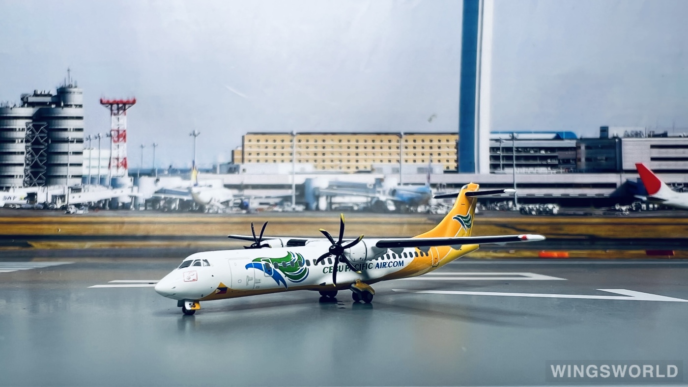 Geminijets 1:400 GJ4PRC7255 Cebu Pacific Air 宿务太平洋航空 ATR 72 RP-C7255