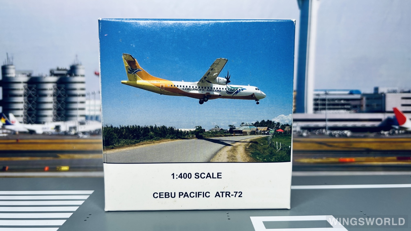 Geminijets 1:400 GJ4PRC7255 Cebu Pacific Air 宿务太平洋航空 ATR 72 RP-C7255