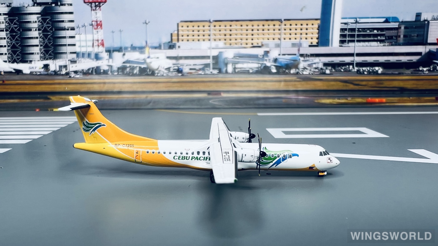 Geminijets 1:400 GJ4PRC7255 Cebu Pacific Air 宿务太平洋航空 ATR 72 RP-C7255