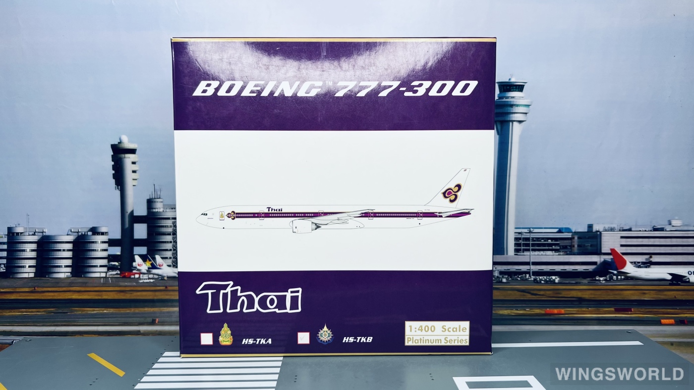 Phoenix 1:400 PH10279B Thai Airways 泰国国际航空 Boeing 777-300 HS-TKB