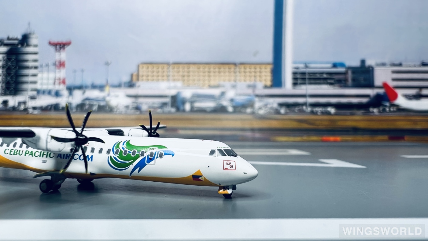 Geminijets 1:400 GJ4PRC7255 Cebu Pacific Air 宿务太平洋航空 ATR 72 RP-C7255