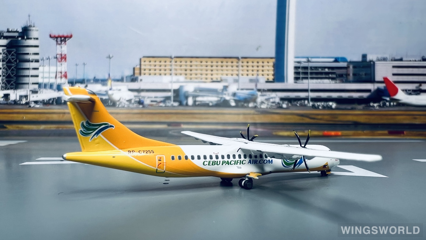 Geminijets 1:400 GJ4PRC7255 Cebu Pacific Air 宿务太平洋航空 ATR 72 RP-C7255
