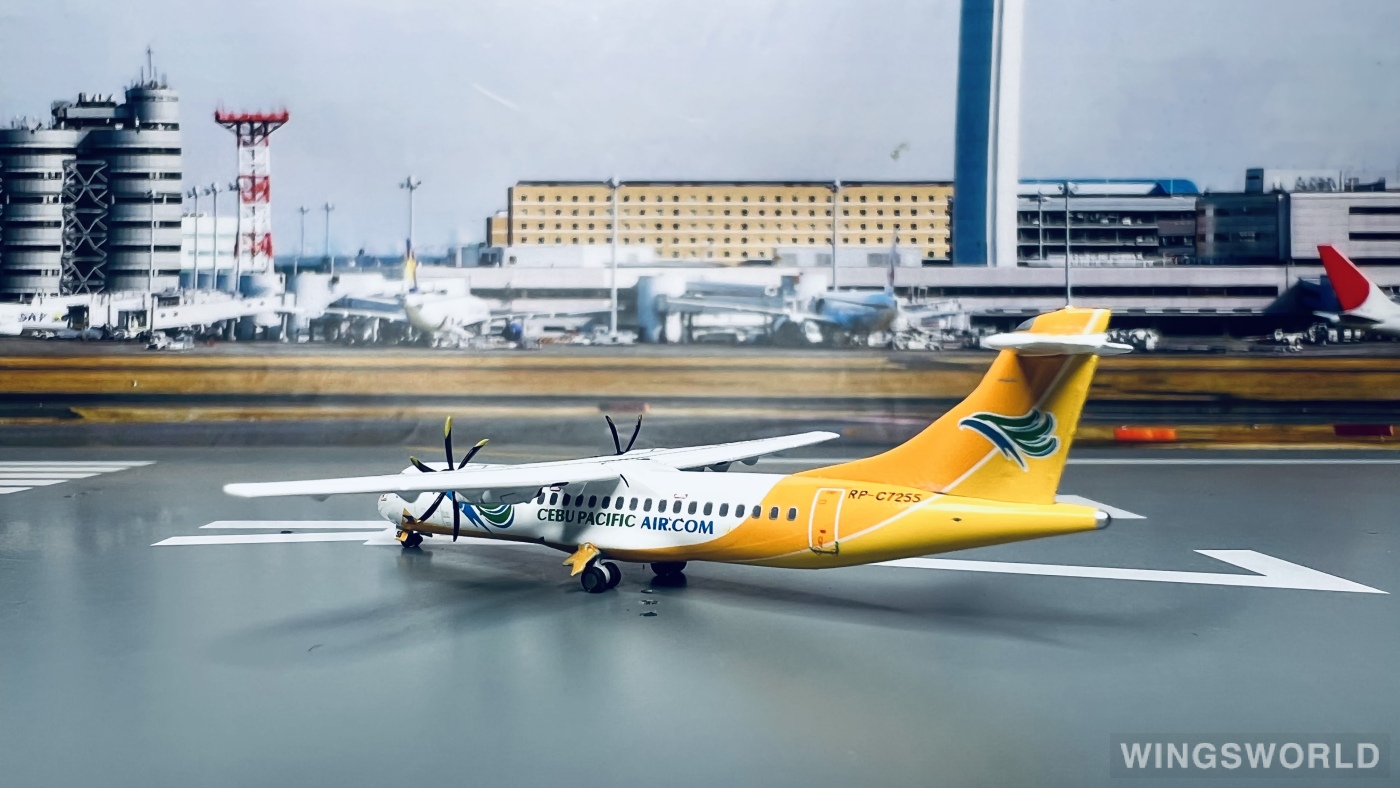 Geminijets 1:400 GJ4PRC7255 Cebu Pacific Air 宿务太平洋航空 ATR 72 RP-C7255