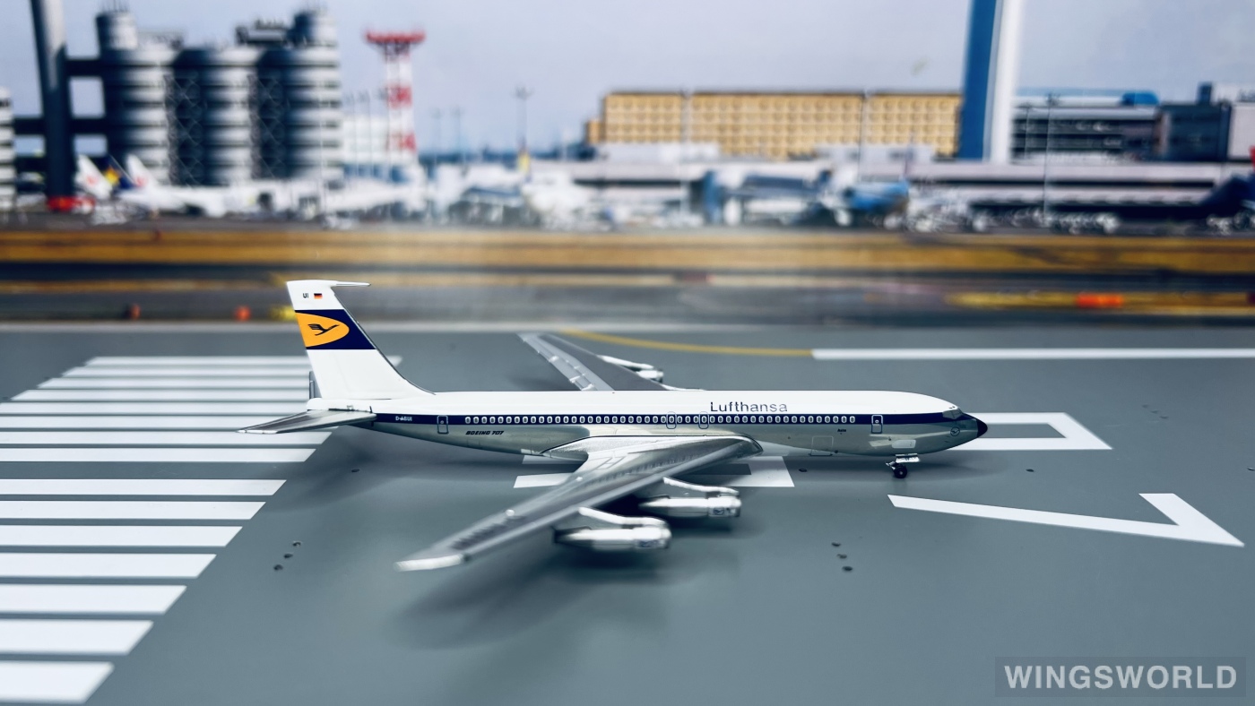 AeroClassics 1:400 Boeing 707-300 Lufthansa 汉莎航空AC4DABUI