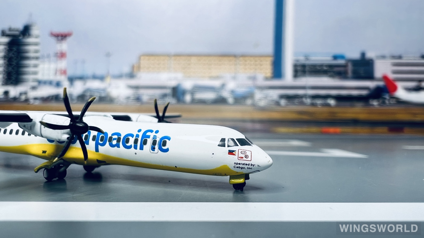 Geminijets 1:400 CEB4A72 Cebu Pacific Air 宿务太平洋航空 ATR 72 RP-C7280