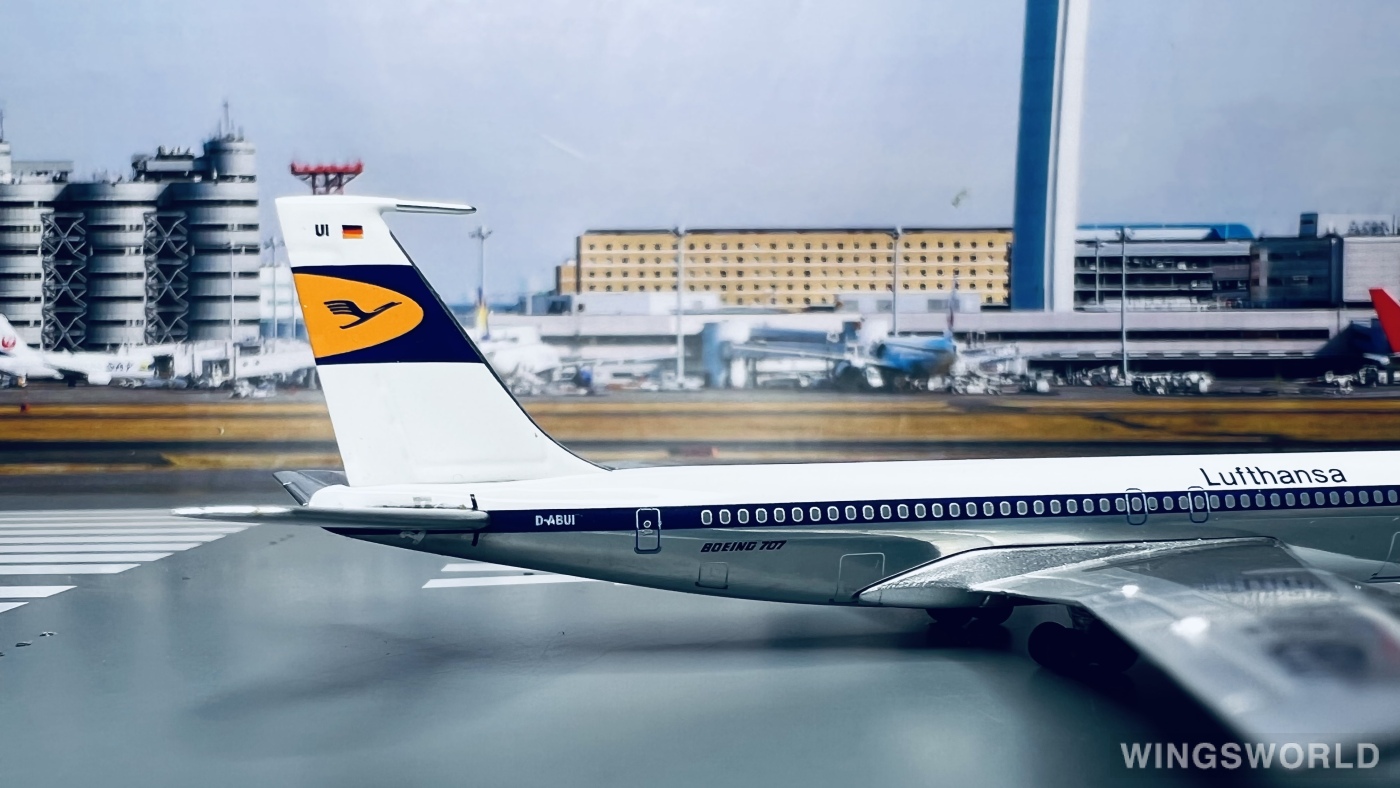 AeroClassics 1:400 AC4DABUI Lufthansa 汉莎航空 Boeing 707-300 D-ABUI