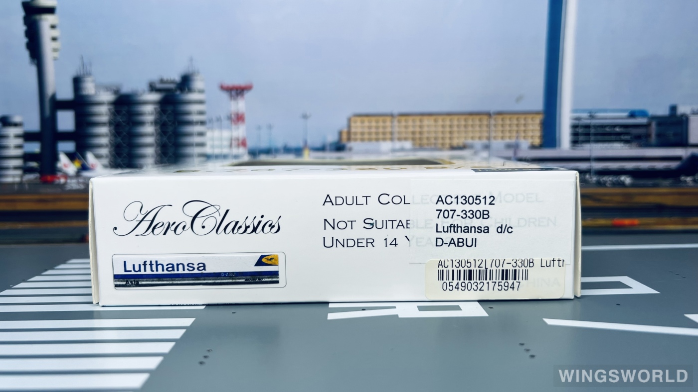 AeroClassics 1:400 AC4DABUI Lufthansa 汉莎航空 Boeing 707-300 D-ABUI