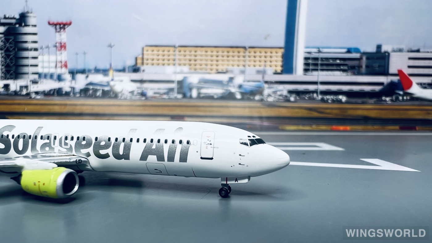 Geminijets 1:400 GJSNJ1240D Solaseed Air 空之子航空 Boeing 737-400 JA737A