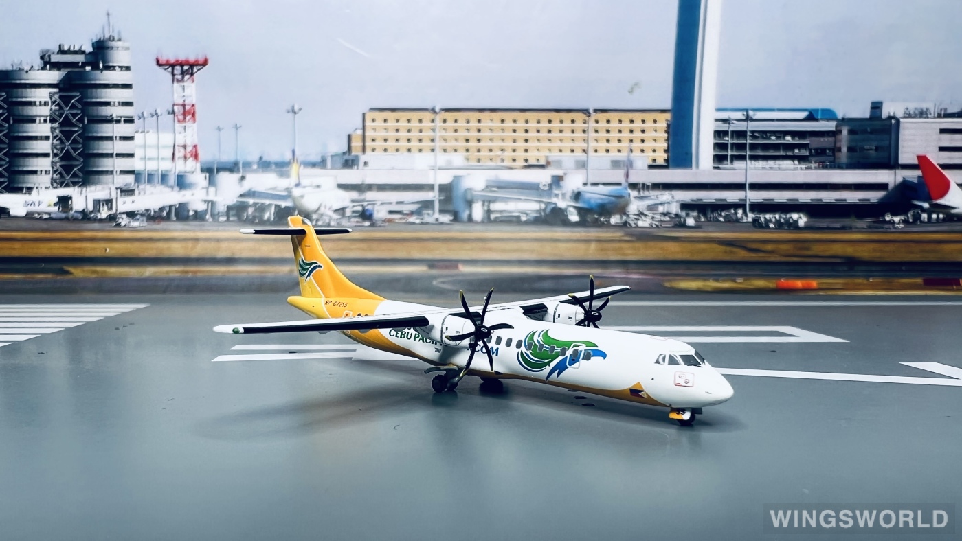 Geminijets 1:400 GJ4PRC7255 Cebu Pacific Air 宿务太平洋航空 ATR 72 RP-C7255