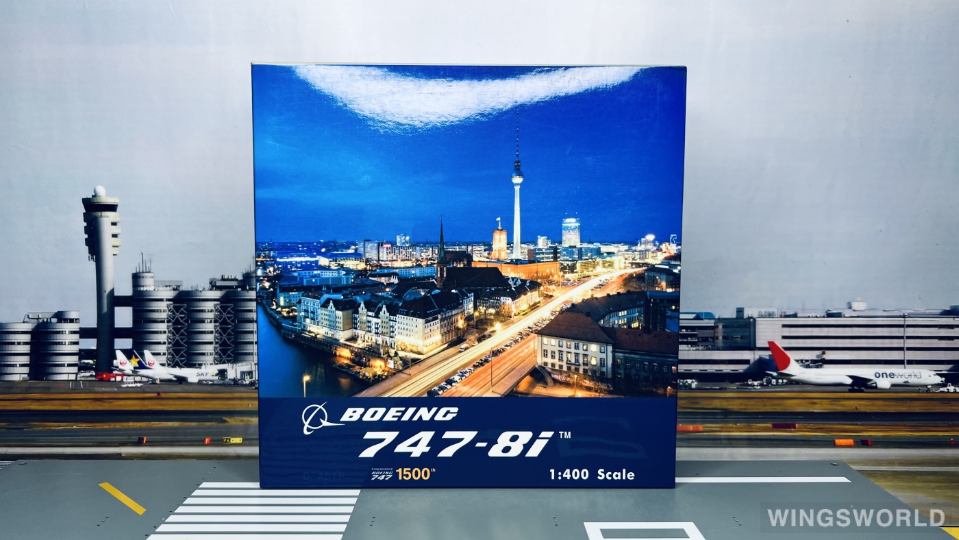 Phoenix 1:400 PH04080 Lufthansa 汉莎航空 Boeing 747-8i D-ABYP