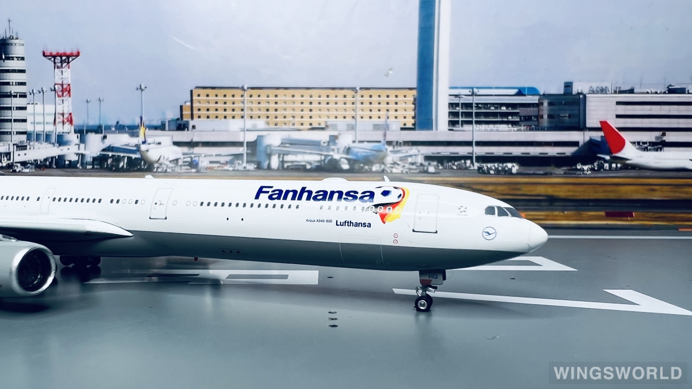 Phoenix 1:400 PH04057 Lufthansa 汉莎航空 Airbus A340-600 D-AIHQ