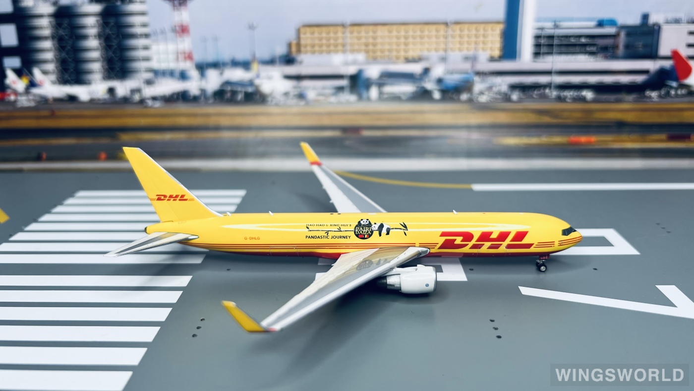 Phoenix 1:400 PH04257 DHL 敦豪 Boeing 767-300 G-DHLG