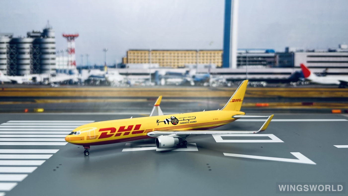 Phoenix 1:400 PH04257 DHL 敦豪 Boeing 767-300 G-DHLG