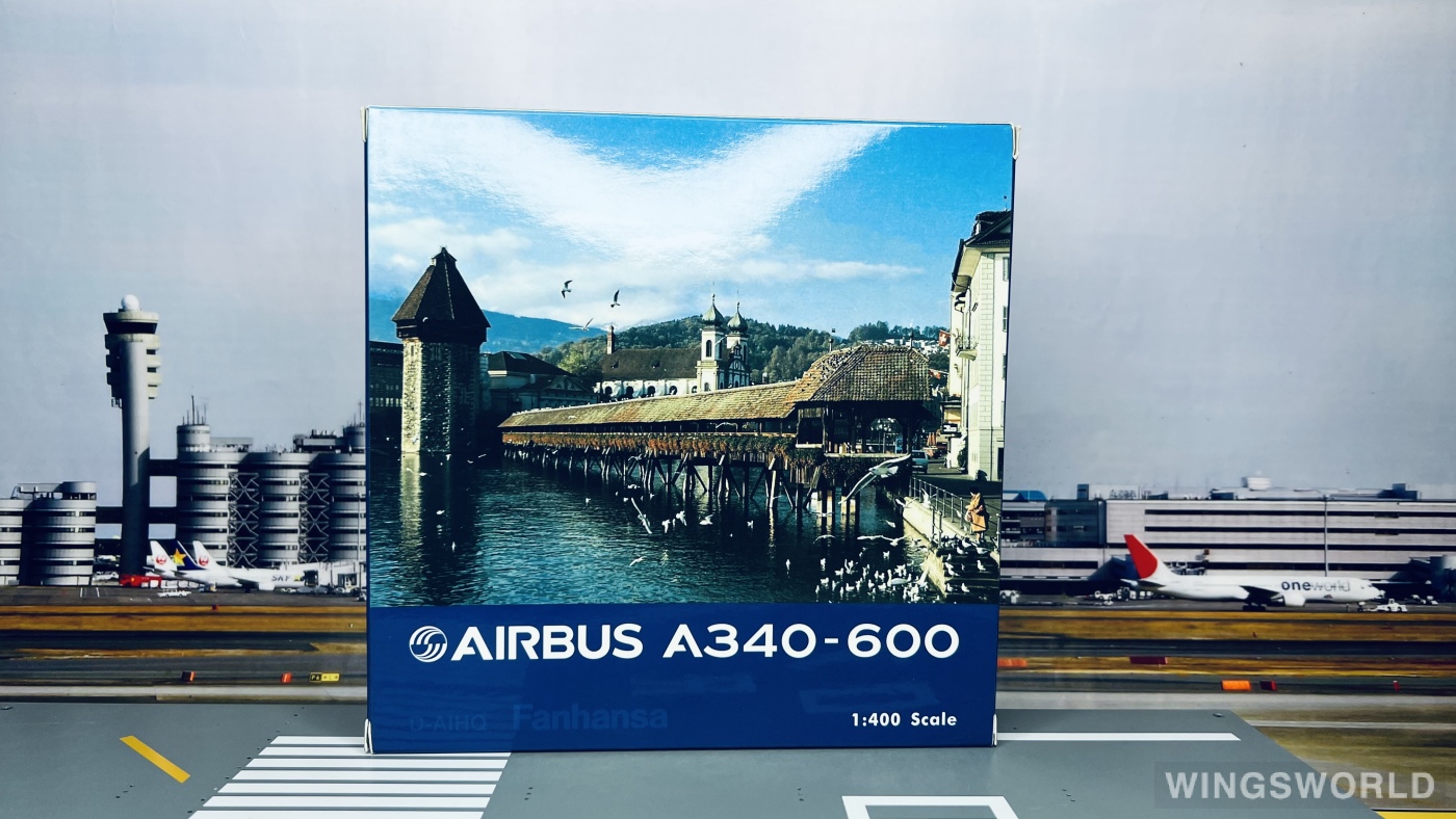Phoenix 1:400 PH04057 Lufthansa 汉莎航空 Airbus A340-600 D-AIHQ